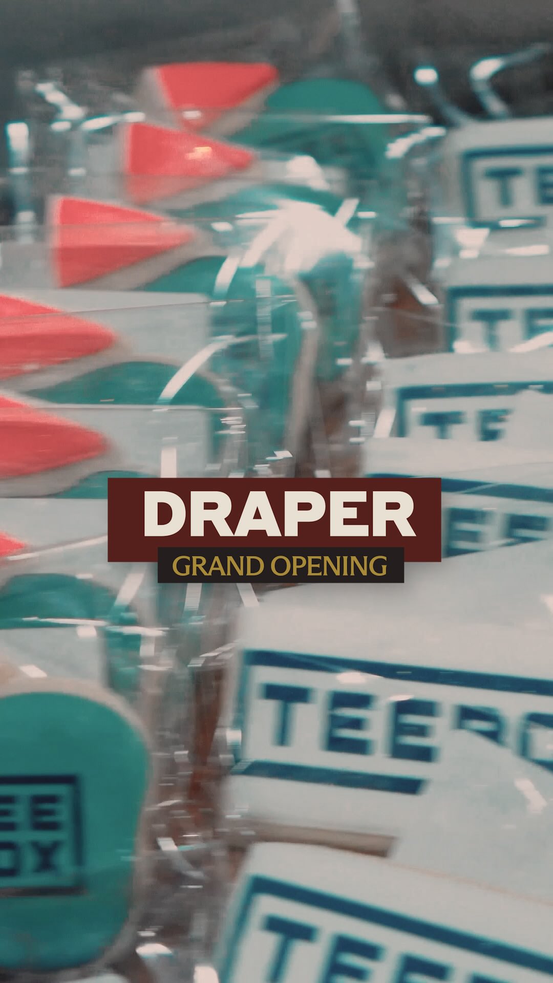 🥳 DRAPER IS OPEN 🎉 

@teebox_draper | 
