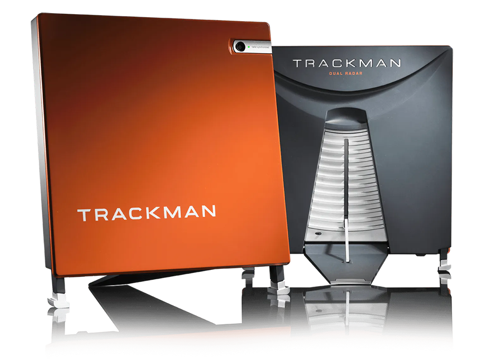 Tee Box trackman technology.